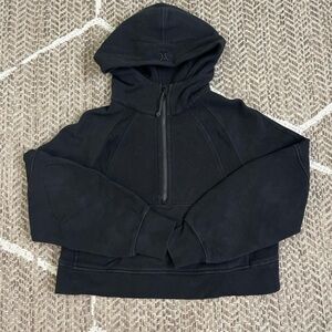 lululemon scuba oversized half zip hoodie